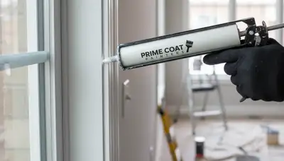 Professional caulking and sealing on Cape Coral, FL home exterior for weatherproof protection