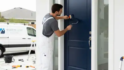 Professional door painting and refinishing in Cape Coral, FL for durable, weather‑resistant finishes