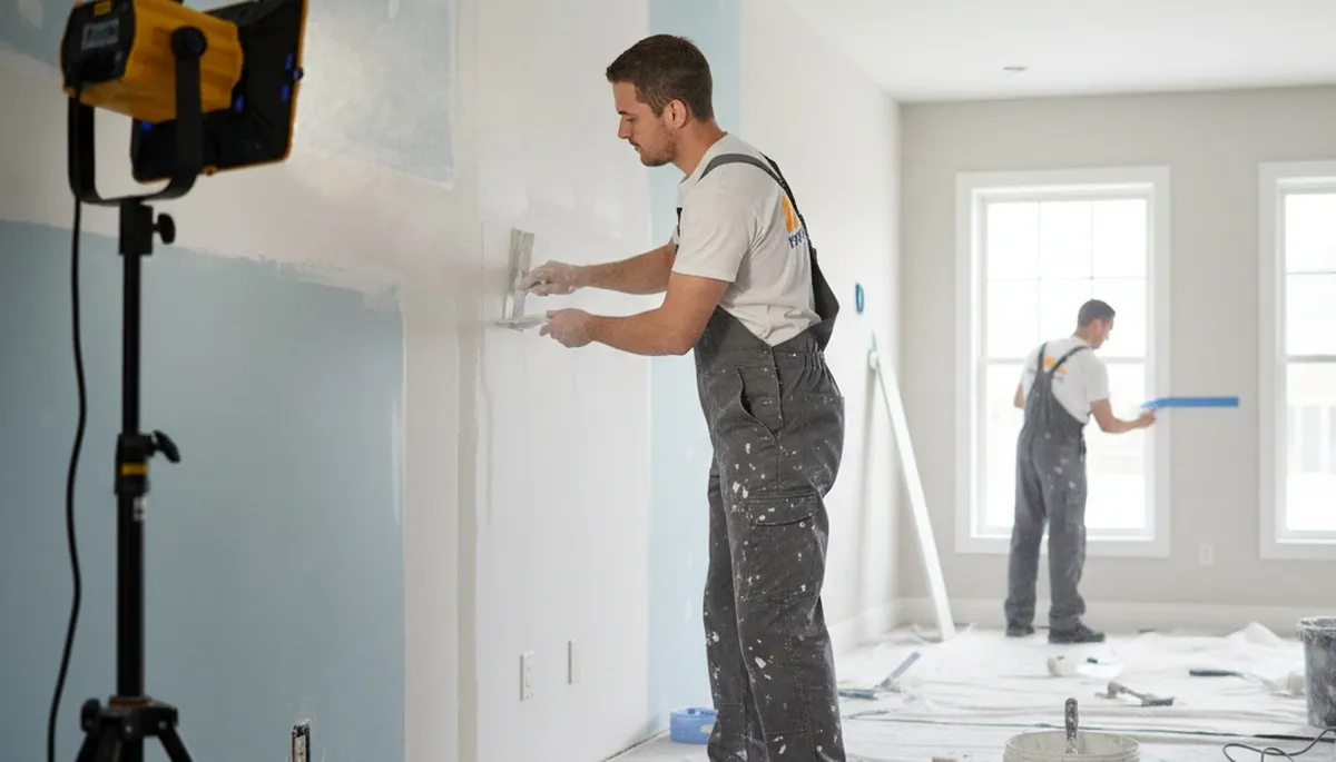 Professional drywall repair and wall restoration by painters in Cape Coral, FL homes
