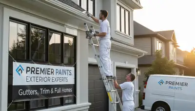 Professional gutter painting on a coastal home in Cape Coral, FL for lasting protection and curb appeal
