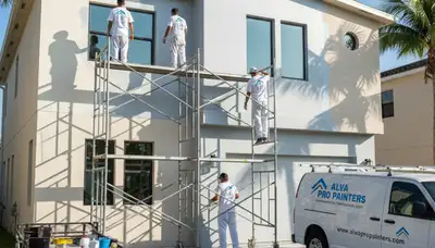 House painting service in Cape Coral, FL for residential exterior and interior painting projects