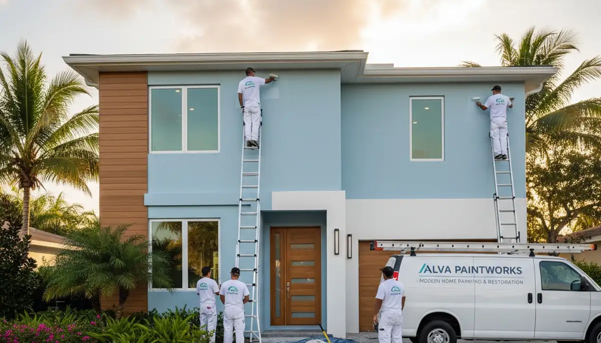 Cape Coral, FL house painting service for residential interior and exterior homes