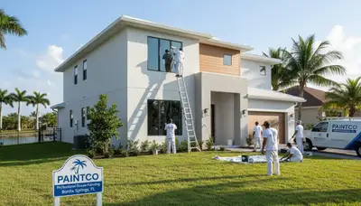 Cape Coral, FL house painting service by Painting Cape Coral FL for residential exterior and interior projects