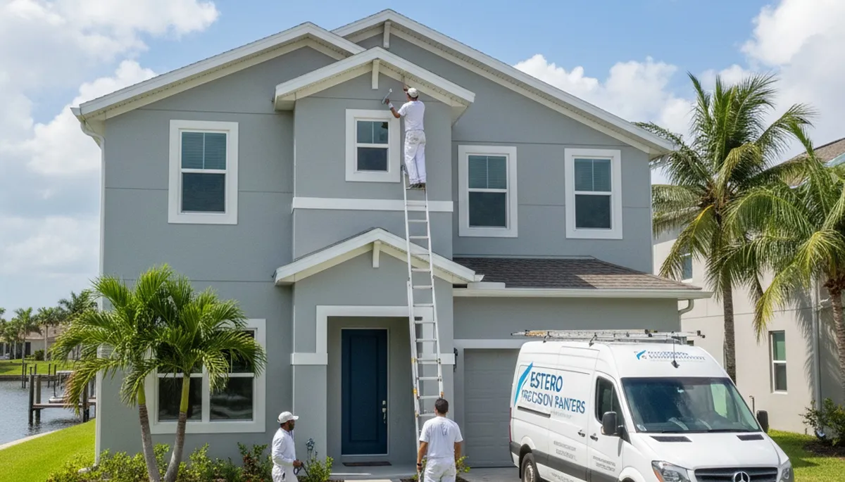 Professional house painting service in Cape Coral, FL by PaintingCapeCoralFL.com