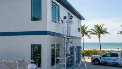 Cape Coral, FL house painting service by PaintingCapeCoralFL for residential exterior painting