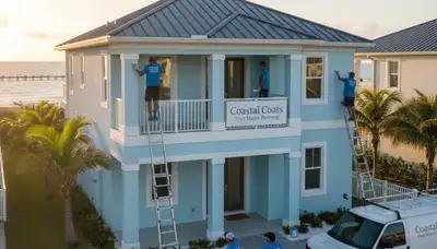 Cape Coral, FL house painting service by Painting Cape Coral for residential exterior painting