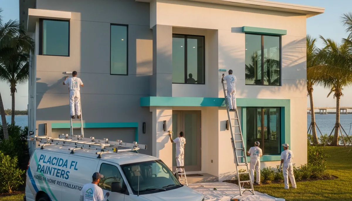 Cape Coral, FL house painting service team providing professional interior and exterior painting
