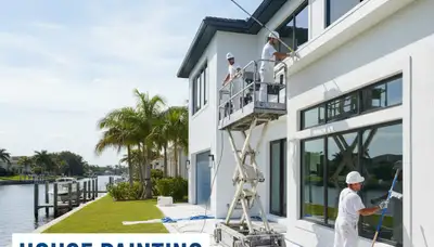 Cape Coral, FL house painting company serving homes with professional interior and exterior painting services