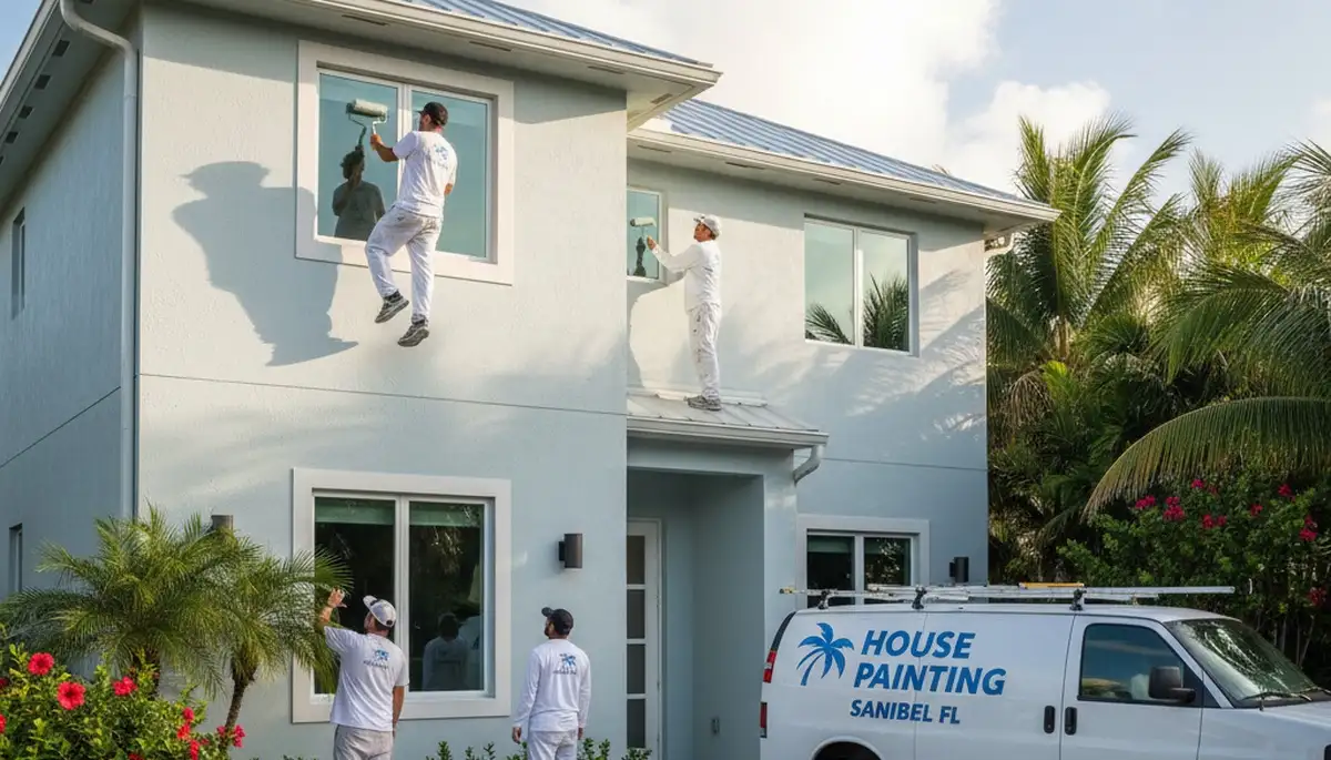 Cape Coral, FL house painters delivering professional interior and exterior painting services
