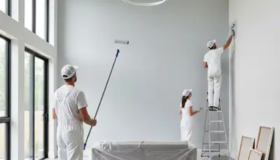 Professional interior house painting in Cape Coral, FL by expert local painters
